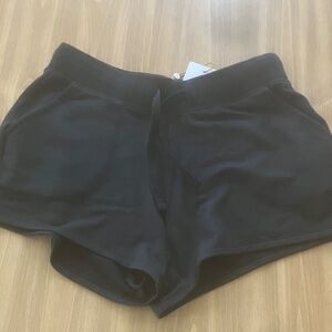 Women's Black Athletic Shorts